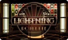 Lightning Roulette élő kaszinó játék a Vipsta Casino lobbijában